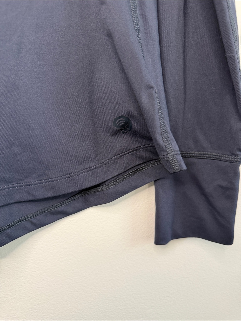 Mountain Hardwear Women's Long-Sleeve Half-Zip Top Dark Slate Blue Small - Picture 4 of 10